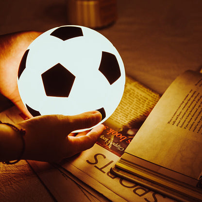 Skorter | Creative Soccer Silicone LED Night Light USB Charging Table Lamp