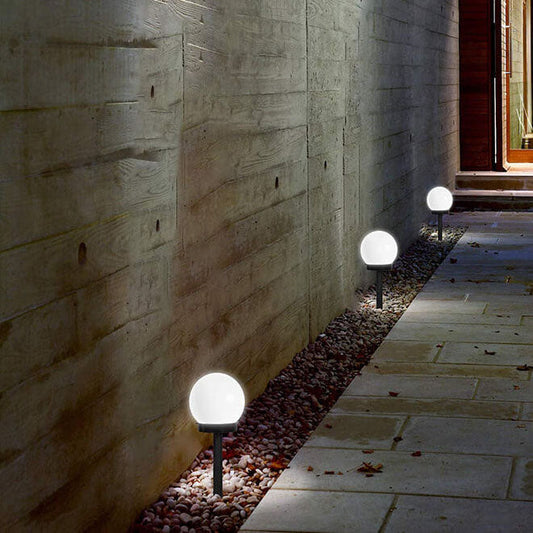 Skorter | Solar Round Ball LED Outdoor Lawn Decorative Ground Stake Light
