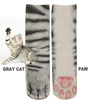Skorter | 3D Print Novelty Paw Socks