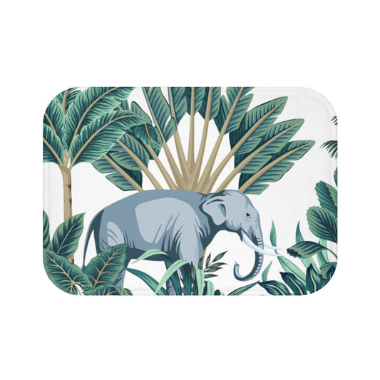 Skorter | Elephant in The Wild Bath Mat Home Accents