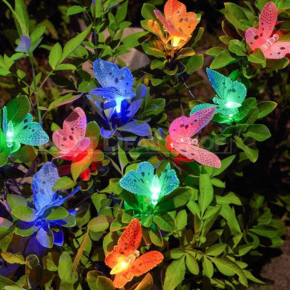 Skorter | 12 Butterfly LED Sun Fairy Lights