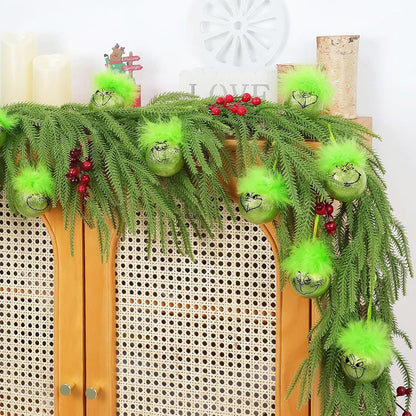 Skorter | 12 pcs - Cheeky Christmas hanging decoration ball