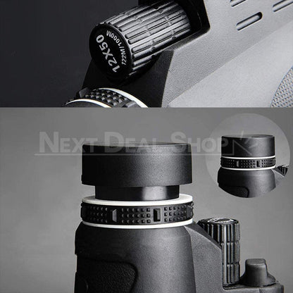 Skorter | 12 X 50 Monocular telescope with laser light and flashlight