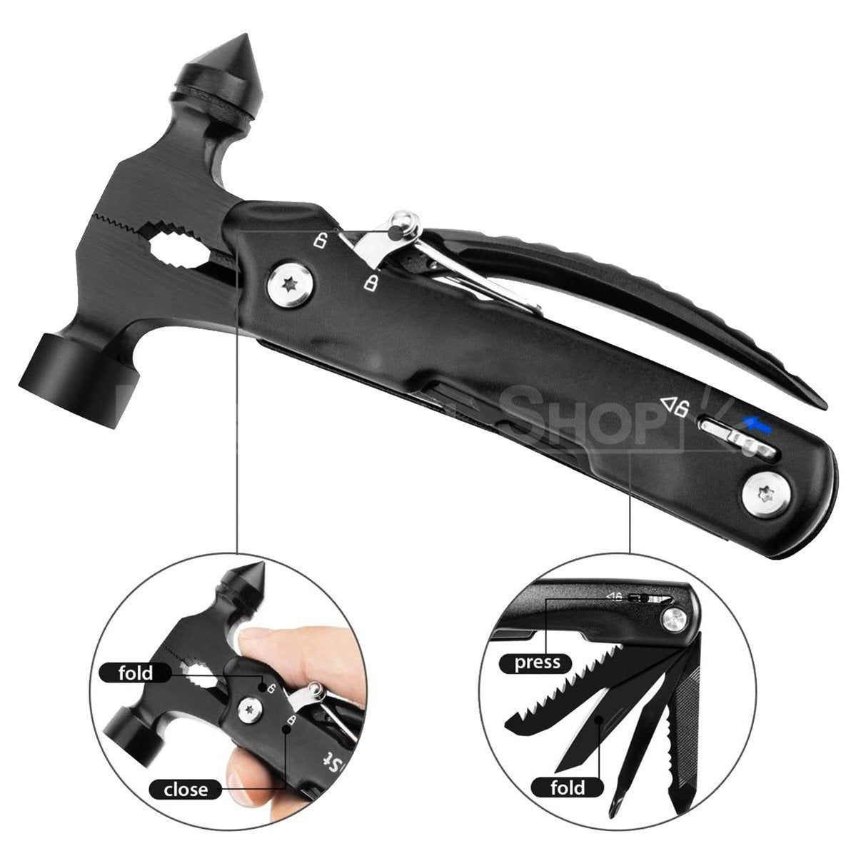 Skorter | 12 in 1 Multi-Tool Hammer
