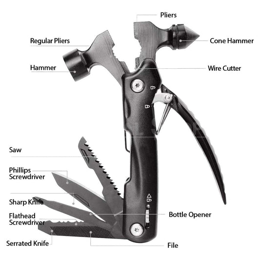 Skorter | 12 in 1 Multi-Tool Hammer