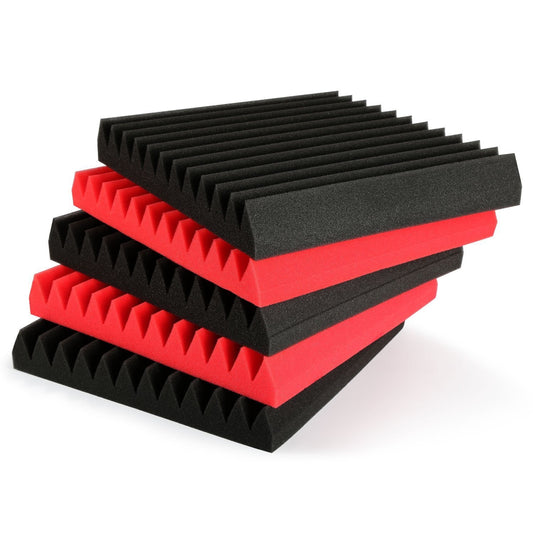 Skorter | 12-Pack: AGPtEK Sound-absorbing Foam Acoustic Panels