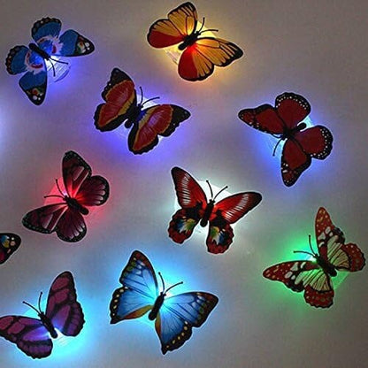 Skorter | 12-Pack: LED Butterfly Decoration Night Light