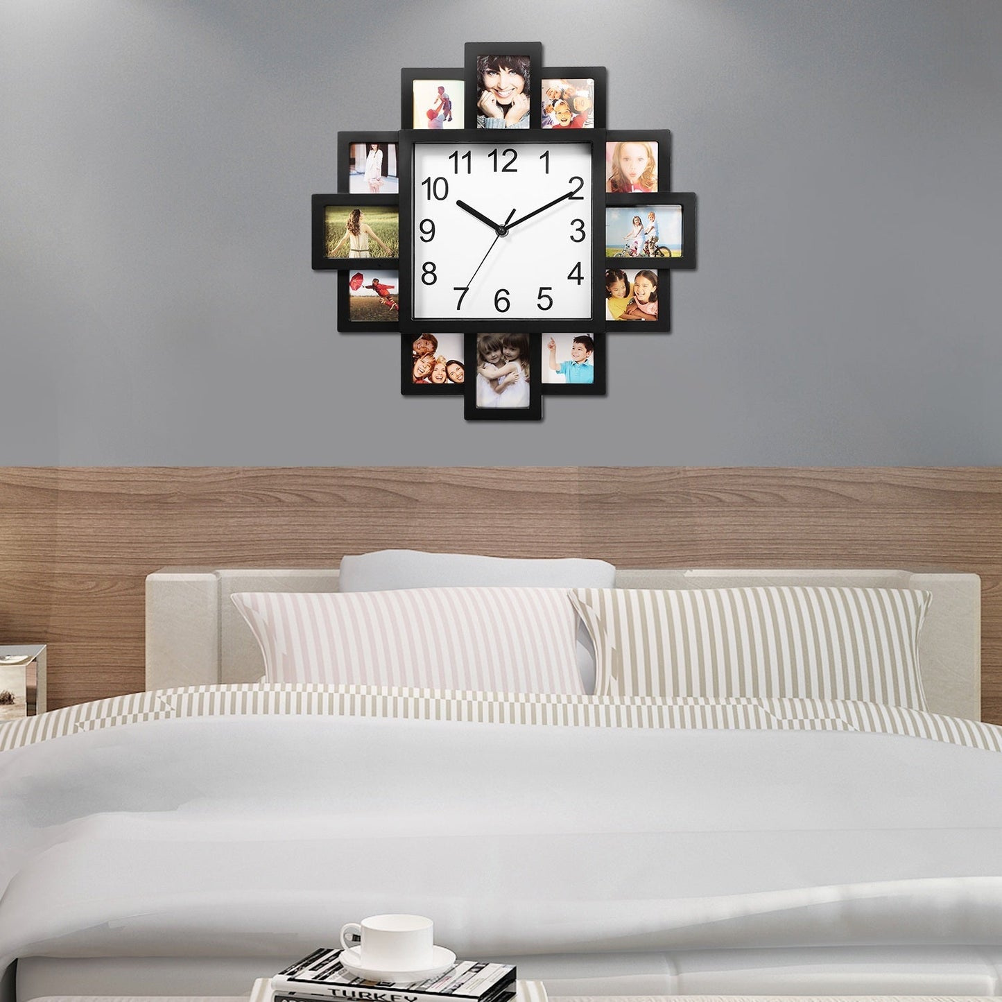 Skorter | 12-picture wall clock