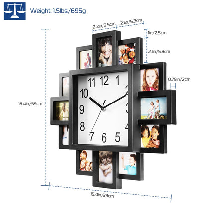 Skorter | 12-picture wall clock