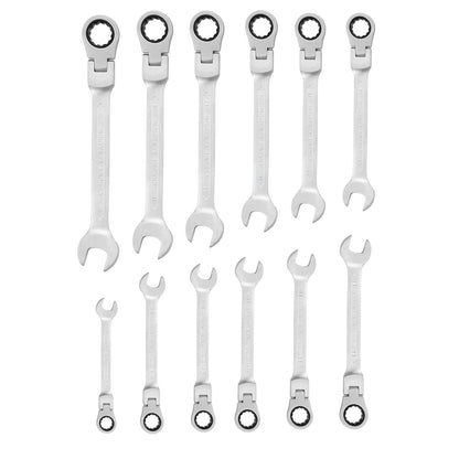 Skorter | 12-piece set: 8-19mm metric combination wrench
