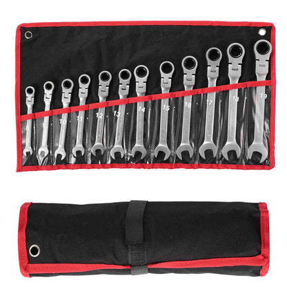 Skorter | 12-piece set: 8-19mm metric combination wrench