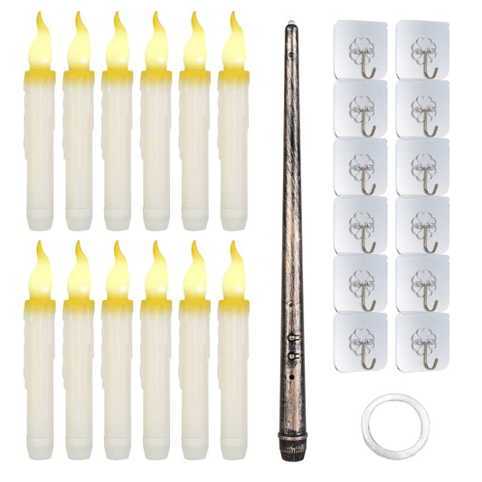 Skorter | 12-Piece: Flameless LED Magical Floating Lights