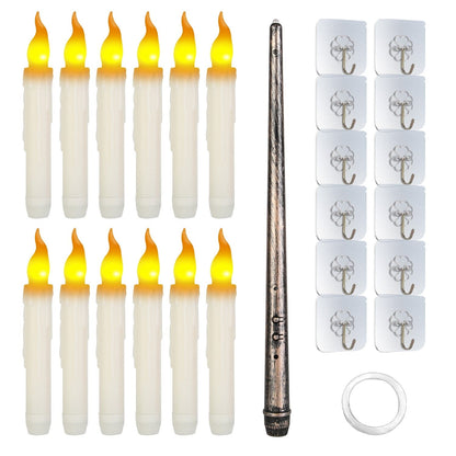 Skorter | 12-Piece: Flameless LED Magical Floating Lights