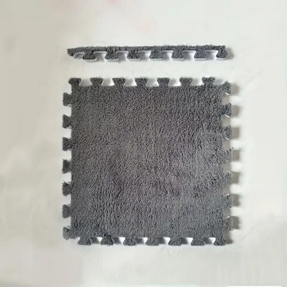 Skorter | 12 pieces: Cushion weave carpet Full Floor mat