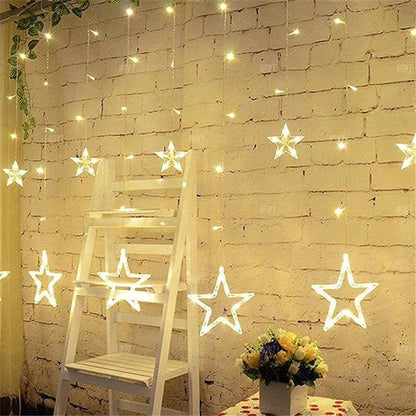 Skorter | 12 Stars 138 LED Curtain Light Strip