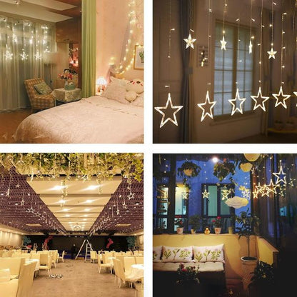 Skorter | 12 Stars 138 LED Curtain Light Strip