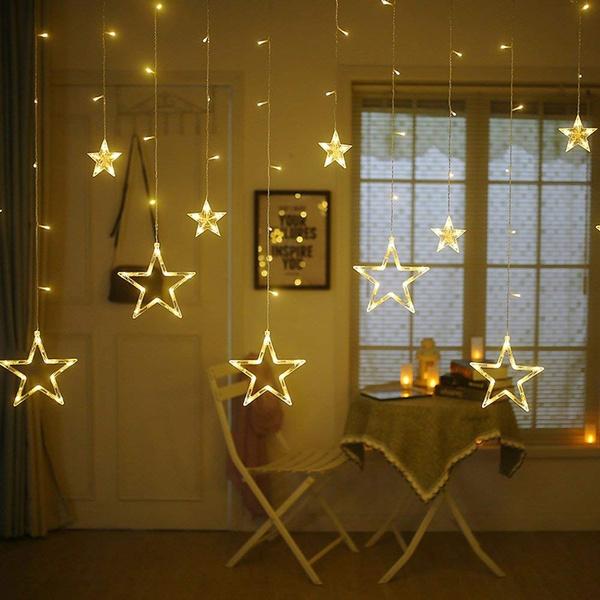 Skorter | 12 Stars 138 LED Curtain Light Strip