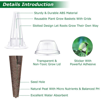 Skorter | 120-pieces: Seed Holder Kit