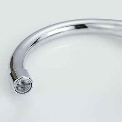 Skorter | Button handle central faucet Contemporary design sink faucet 2-hole faucet for the bathroom