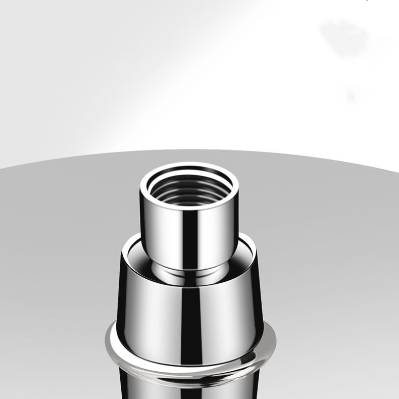 Skorter | Round Fixed Shower Head High Flow Aerated Wall Mount Shower Head