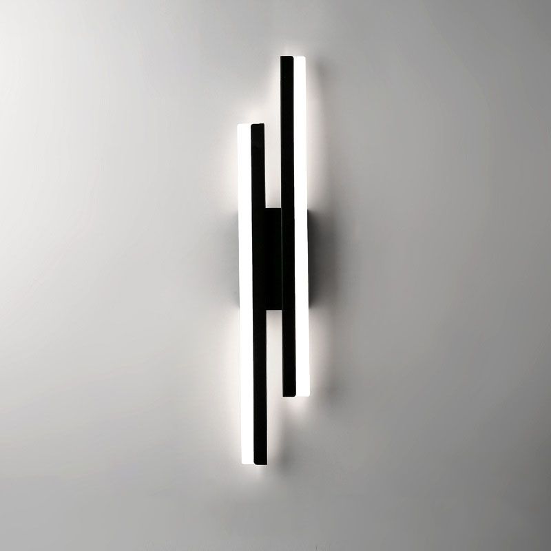 Skorter | Alana Modern LED Wall Light - Elegant Black/Gold Wall Lighting for Living Room and Bedroom