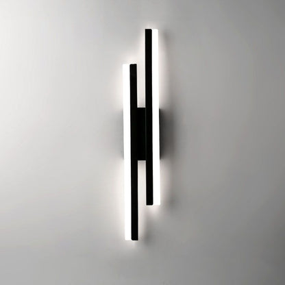 Skorter | Alana Modern LED Wall Light - Elegant Black/Gold Wall Lighting for Living Room and Bedroom