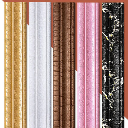 Skorter | Beautiful Style Wall Shelf 3D Print Bathroom Living Room Foam Baseboard