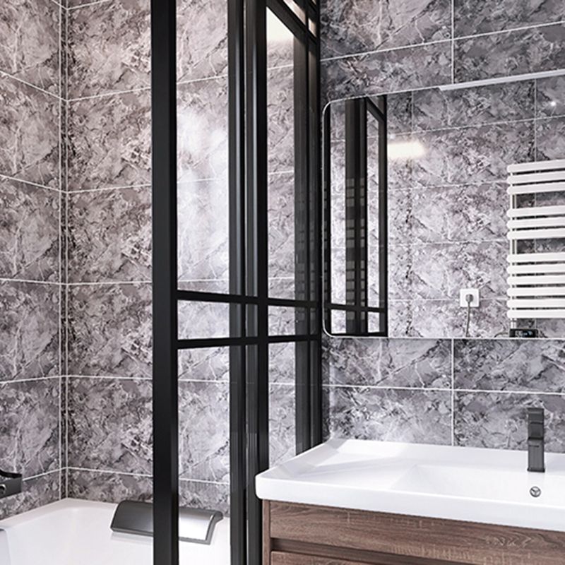 Skorter | Modern Bathroom Wall Tile Peel and Stick Waterproof Imitation Ceramic Tile