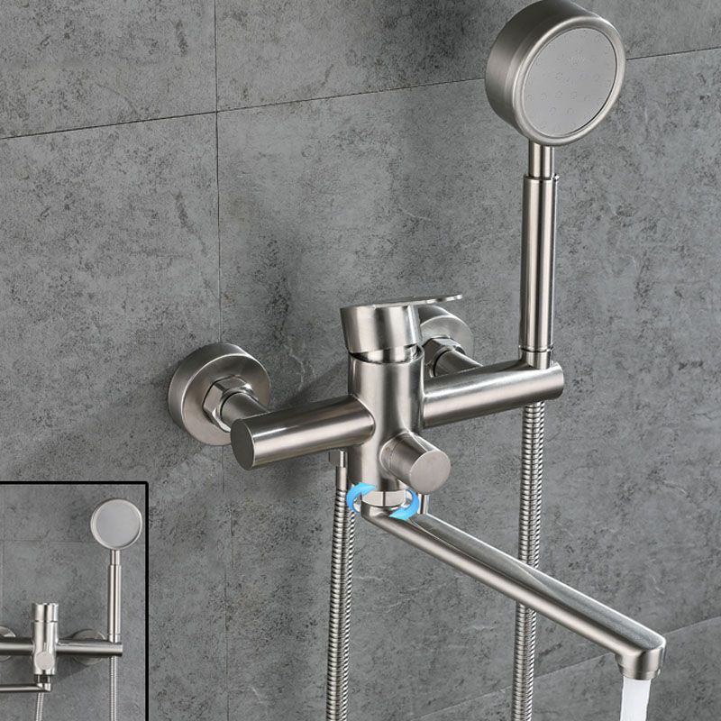 Skorter | Bathroom Bathtub Faucet Lever Handheld Shower Bathtub Faucet