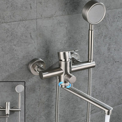 Skorter | Bathroom Bathtub Faucet Lever Handheld Shower Bathtub Faucet