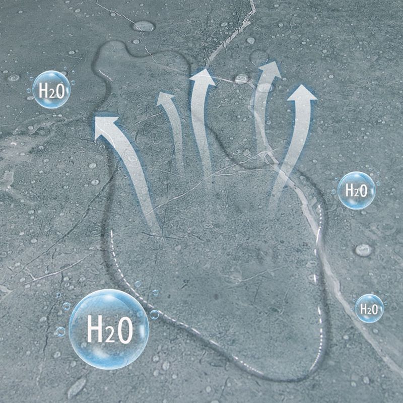 Skorter | Modern PVC Peel and Stick Tile Floor Marble Look Mold Resistant Vinyl Tiles