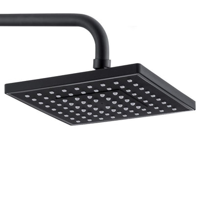 Skorter | Contemporary Style Shower Head Plastic Fixed Shower Head in Round and Square Shape