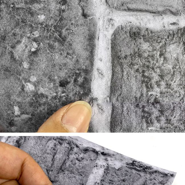 Skorter | 3D Brick Peel and Stick Wall Tile PVC Peel and Stick Tile for the Kitchen