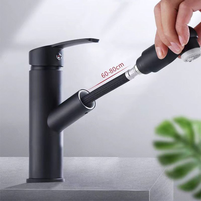 Skorter | Contemporary Vessel Faucet Pull-Down Faucet with Single Handle