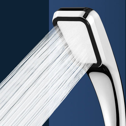 Skorter | Traditional handheld shower head metal hand shower with square shape