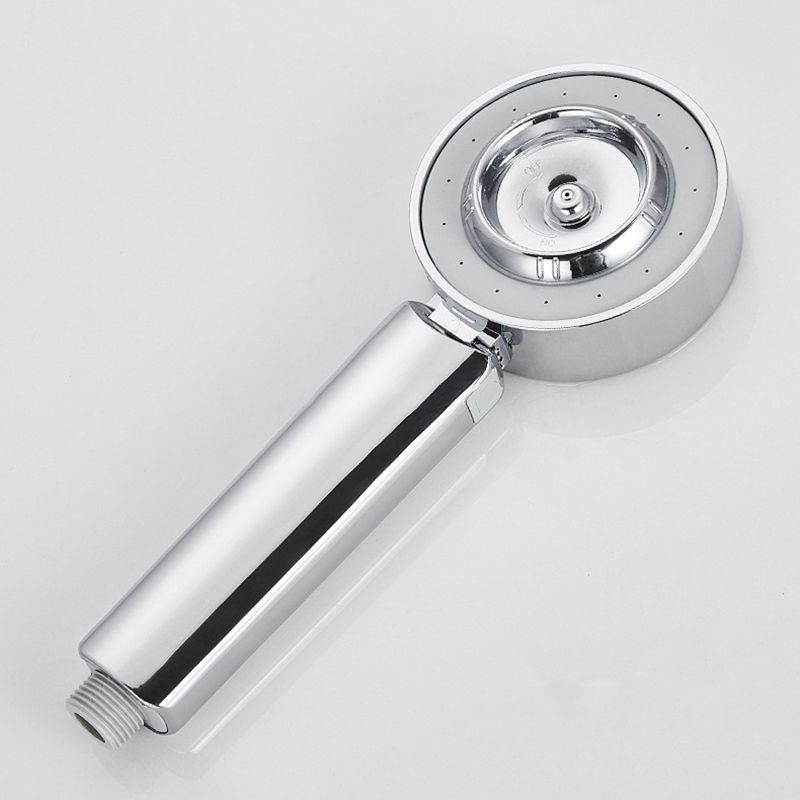 Skorter | Contemporary Wall Mounted Showerhead Combination Chrome Round Hand Shower