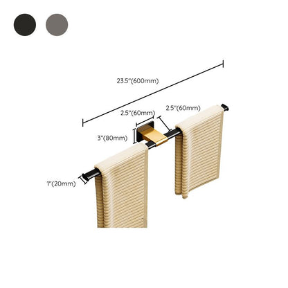 Skorter | Contemporary Aluminum Bathroom Accessories Set Towel Rail Bathroom Accessories