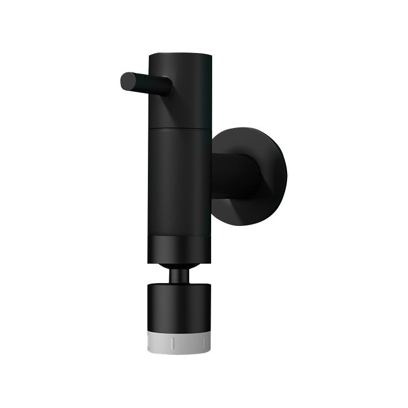 Skorter | Contemporary Wall-Mounted Bathroom Faucet Single Hole Solid Brass Round Faucet