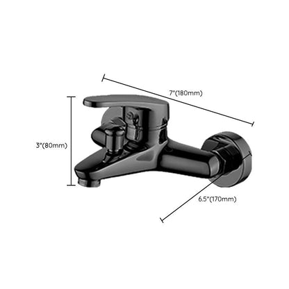 Skorter | Contemporary Bath Filler Trim Wall Mounted Fixed Bath Fitting