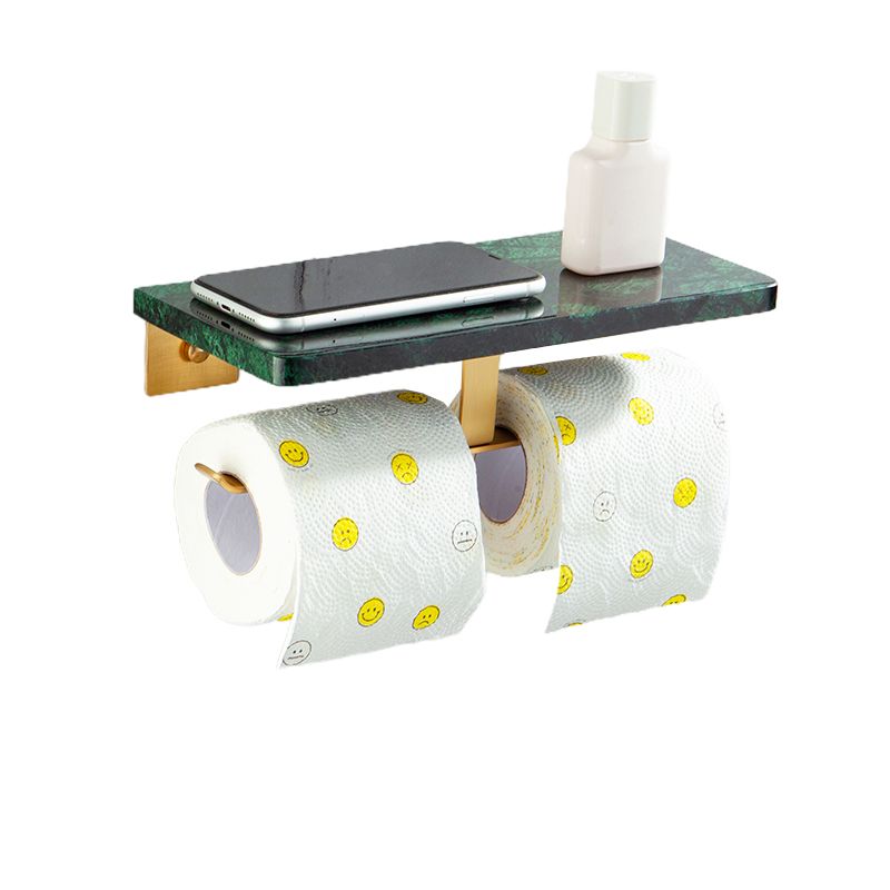 Skorter | Brass Bathroom Accessory Set Marble Bathroom Accessory Set for Home