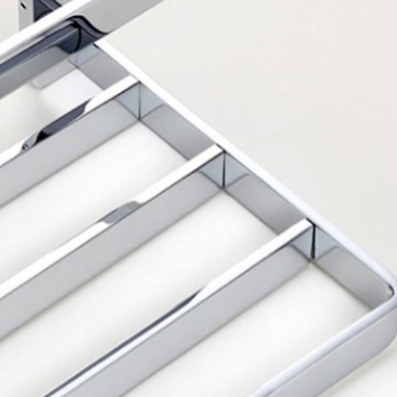 Skorter | Chrome brass modern bathroom accessory set with towel bar/ ring/ paper holder & bathrobe hook