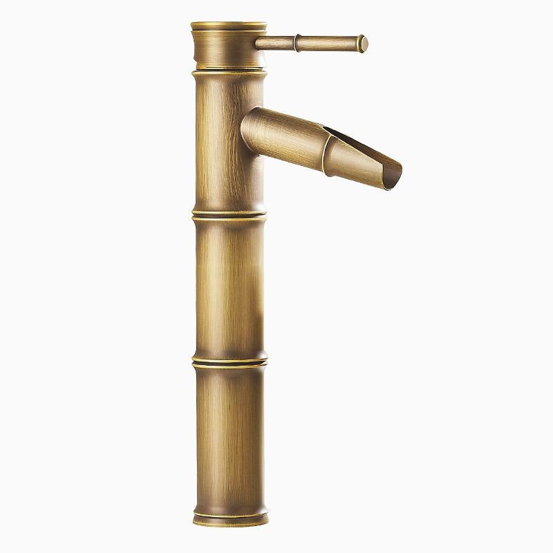 Skorter | A hole faucet country sink bathroom faucet with single lever handle