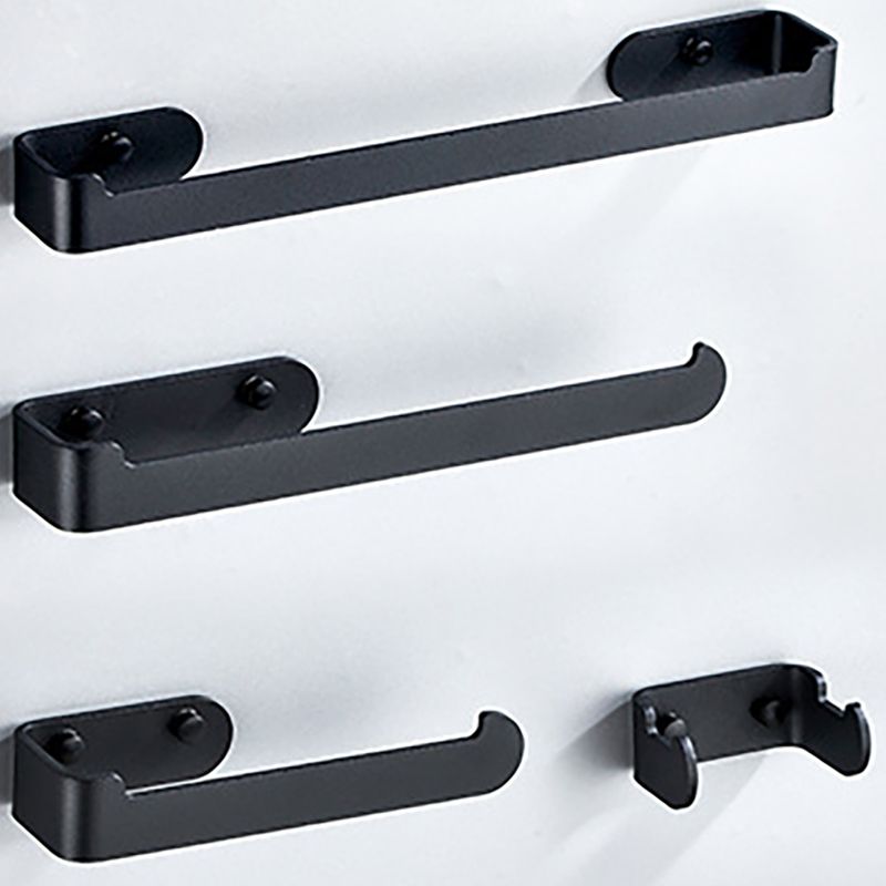 Skorter | Aluminum Alloy Bathroom Set 4-piece Modern Style Bathroom Hardware Set