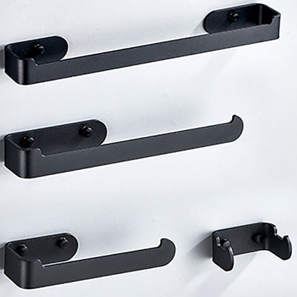 Skorter | Aluminum Alloy Bathroom Set 4-piece Modern Style Bathroom Hardware Set