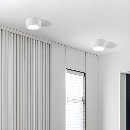 Skorter | LED Flush Mount Ceiling Light - Nordic Style Fixture for Indoor Spaces & Modern Home Decor