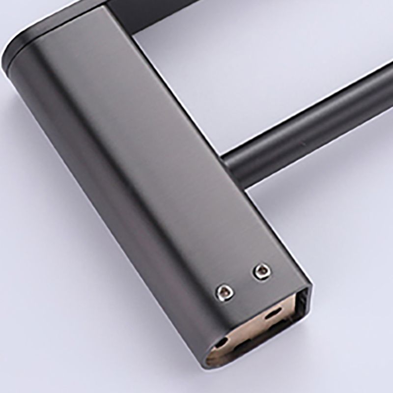 Skorter | Dark gray modern bathroom accessory set stainless steel bathroom accessory set