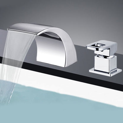 Skorter | Modern Brass Roman Bathtub Faucet Waterfall Spout Bathtub Faucet