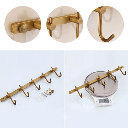 Skorter | 4-piece traditional bathroom accessory set Gold Brass bathroom accessory hardware set