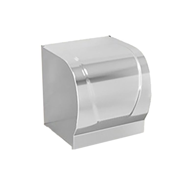 Skorter | Chrome/Black Classic Bathroom Accessories Set Modern Bath Shelf/Towel Bar & Paper Holder