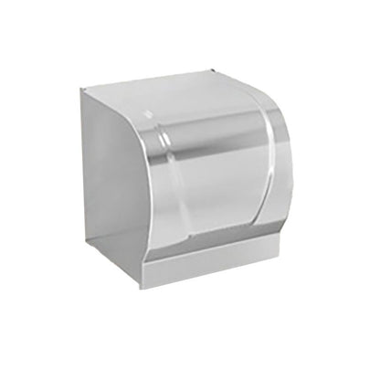 Skorter | Chrome/Black Classic Bathroom Accessories Set Modern Bath Shelf/Towel Bar & Paper Holder